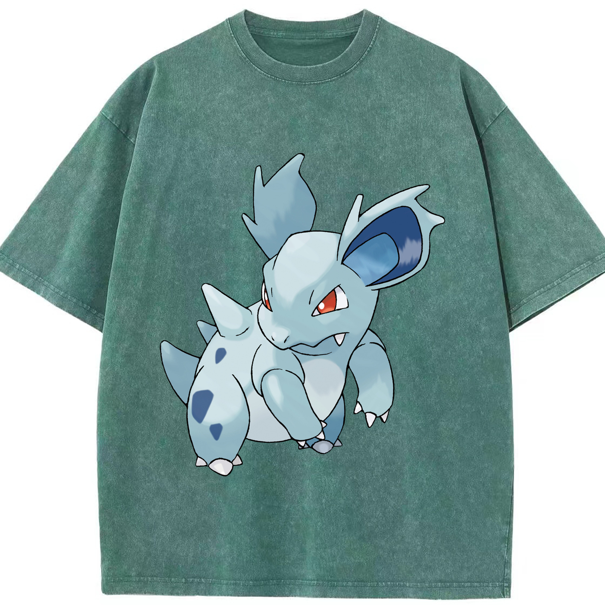 （画像用） ポケットモンスター Pokémon 綿100% ヴィンテージ風 半袖Tシャツ（フロントプリント）